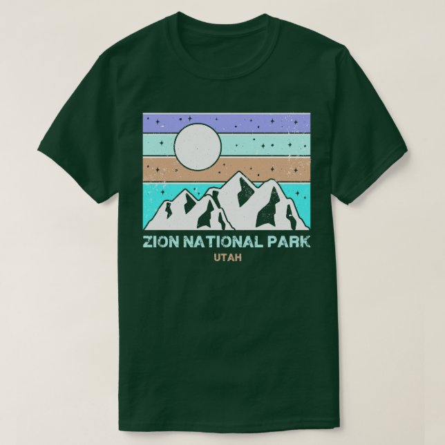Camiseta Parque Nacional Zion 2 (Frente do Design)