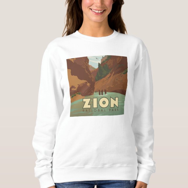 Camiseta Parque Nacional Zion | Estreitos (Frente)