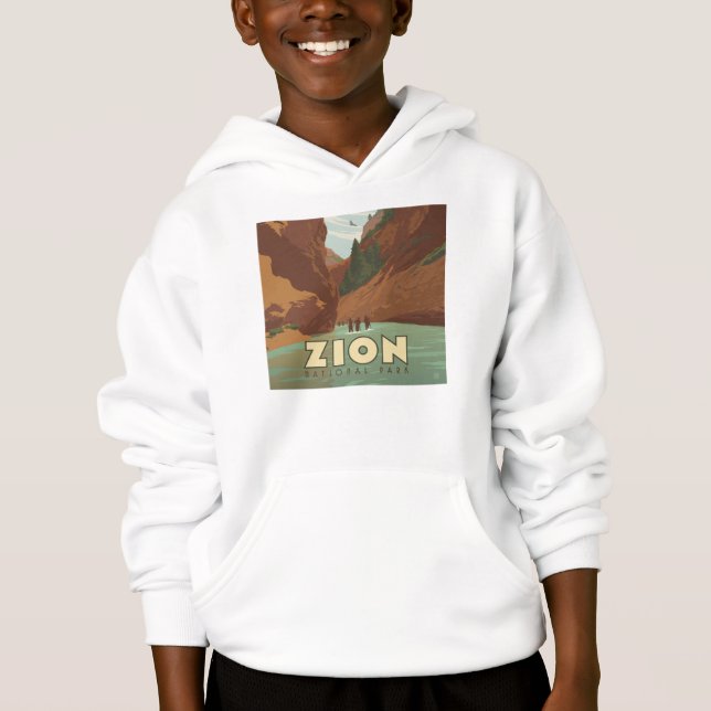 Camiseta Parque Nacional Zion | Estreitos (Frente)