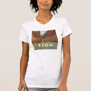 Camiseta Parque Nacional Zion Estreitos