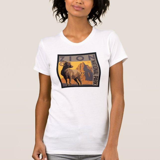 Camiseta Parque Nacional Zion | Ram (Frente)
