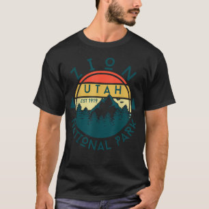 Camiseta Parque Nacional Zion Utah Natureza Caminhada