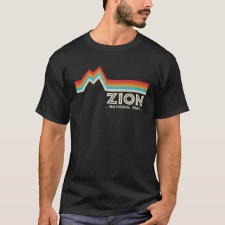 Camiseta Parque Nacional Zion Utah Retrô Vintage