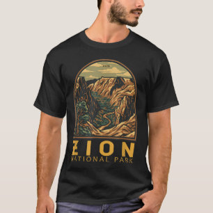 Camiseta Parque Nacional Zion Utah The Narrows Vintage