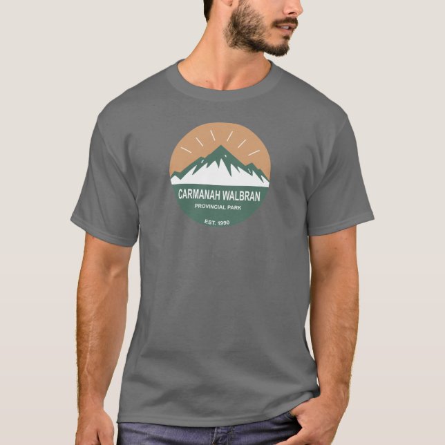 Camiseta Parque Provincial de Carmanah Walbran (Frente)