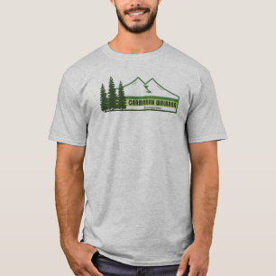 Camiseta Parque Provincial de Carmanah Walbran Grepes Verde