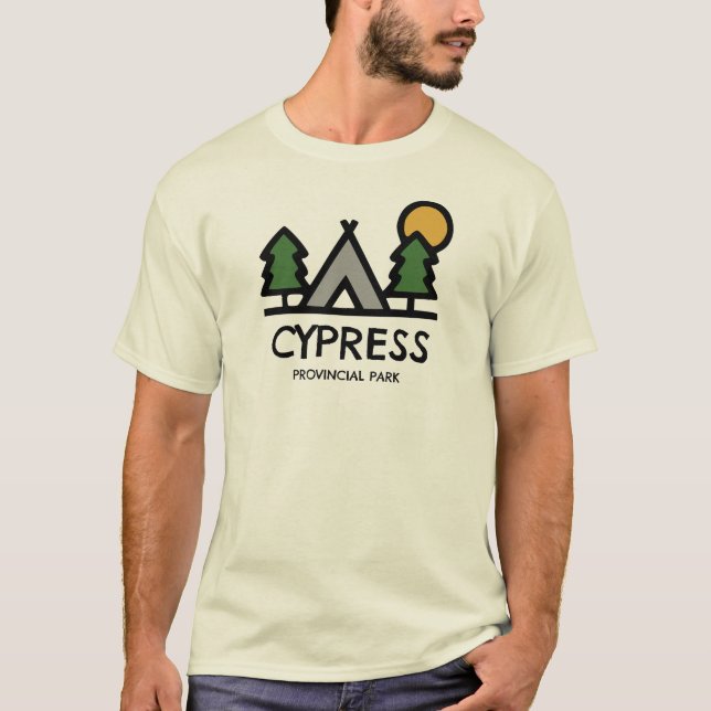 Camiseta Parque Provincial de Cypress (Frente)