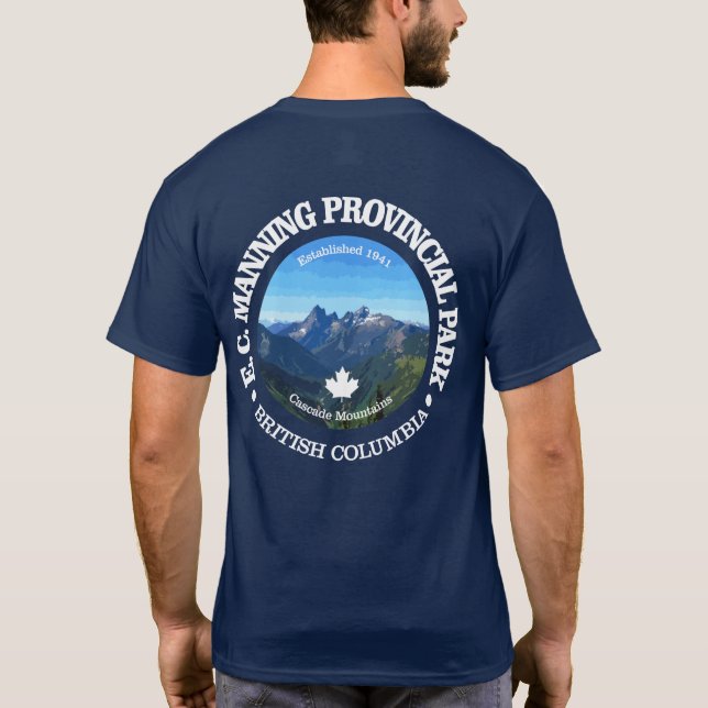 Camiseta Parque Provincial de Manning da CE (Verso)