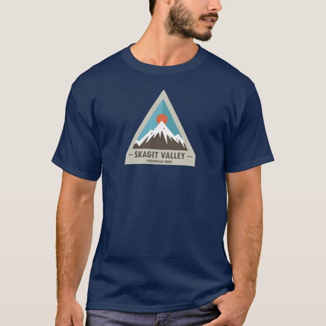 Camiseta Parque Provincial de Skagit Valley (Frente)