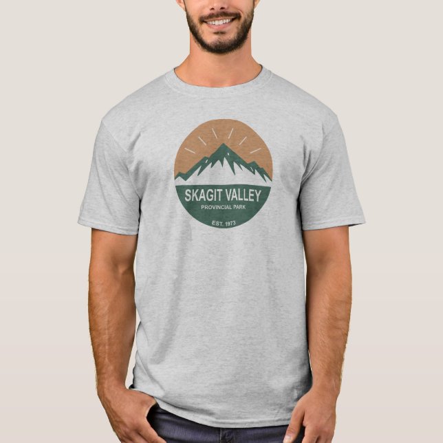 Camiseta Parque Provincial de Skagit Valley (Frente)