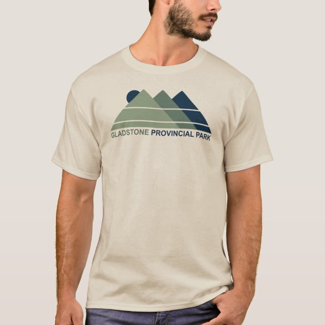Camiseta Parque Provincial Gladstone Mountain Sun (Frente)