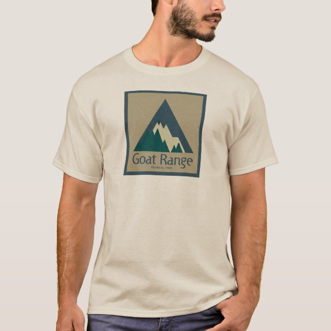 Camiseta Parque Provincial Goat Range Rústico (Frente)