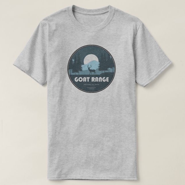 Camiseta Parque Provincial Goat Range Veado (Frente do Design)