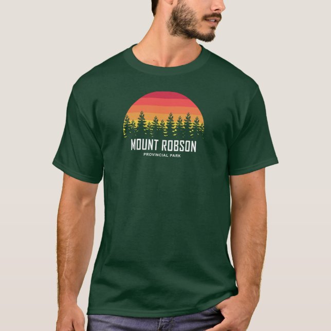 Camiseta Parque Provincial Mount Robson (Frente)
