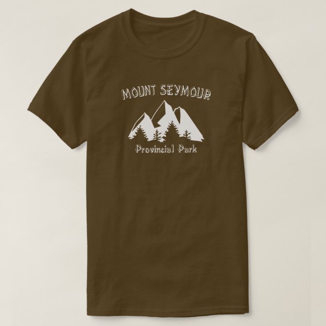 Camiseta Parque Provincial Mount Seymour (Frente do Design)
