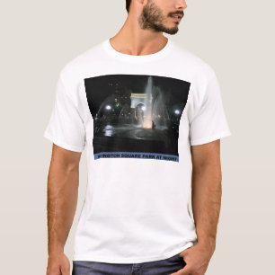 Camiseta Parque quadrado de Washington na noite, NYC