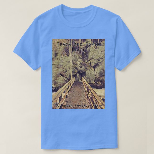 Camiseta Parque Track e Tower Algonquin (Frente do Design)