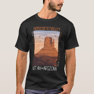 Camiseta Parque Tribal do Vale do Monumento Navajo, Afastad