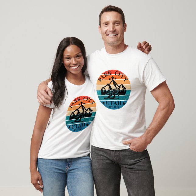 Camiseta Parque Vintage cidade Utah (Unissex)