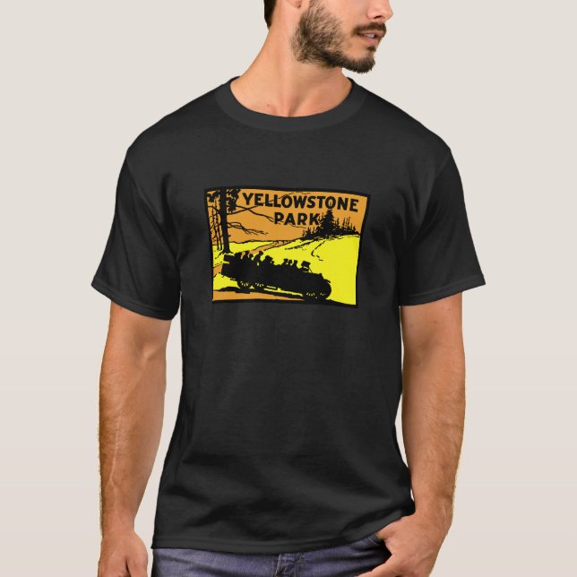 Camiseta Parque Yellowstone 1920 (Frente)