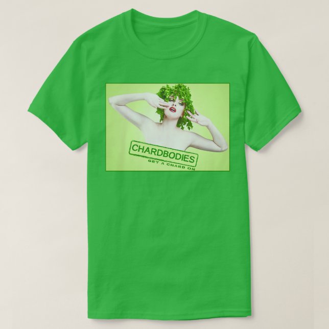 Camiseta Parques Chardbody e Rec Obtêm um Chard no Design (Frente do Design)