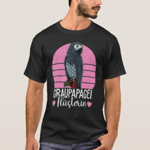 Camiseta Parques de Cinza africanos Biólogo Ornitólogo Bird
