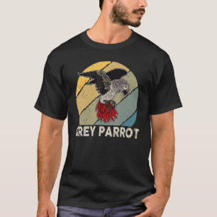 Camiseta Parques de Cinza africanos Biólogo Ornitólogo Bird
