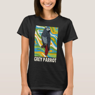 Camiseta Parques de Cinza africanos Biólogo Ornitólogo Bird