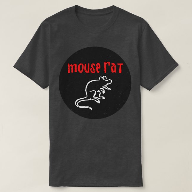 Camiseta Parques e Tanque de Rato do Rato de Recriação (Frente do Design)