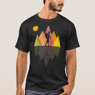 Camiseta Parques Nacionais de Caminhada na Montanha