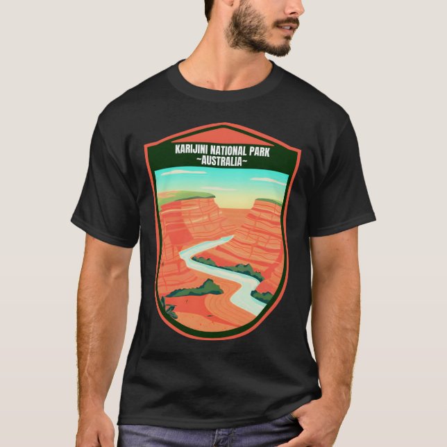 Camiseta Parques Nacionais de Karijini � O Horizonte Sem Fi (Frente)