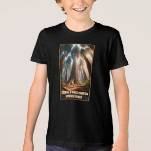 Camiseta Parques Nacionais do Sequoia & Kings Canyon