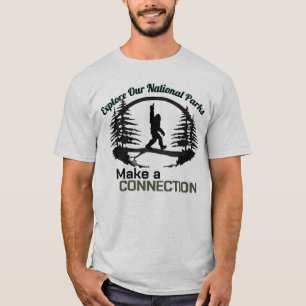 Camiseta Parques Nacionais - Tema do Pé Grande