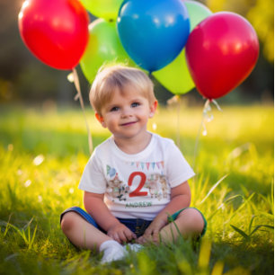 Camiseta Parquinho de Aniversário dos Animais de Exploração