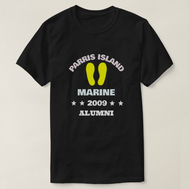 CAMISETA PARRIS ISLAND ALUMNI 09 (Frente do Design)