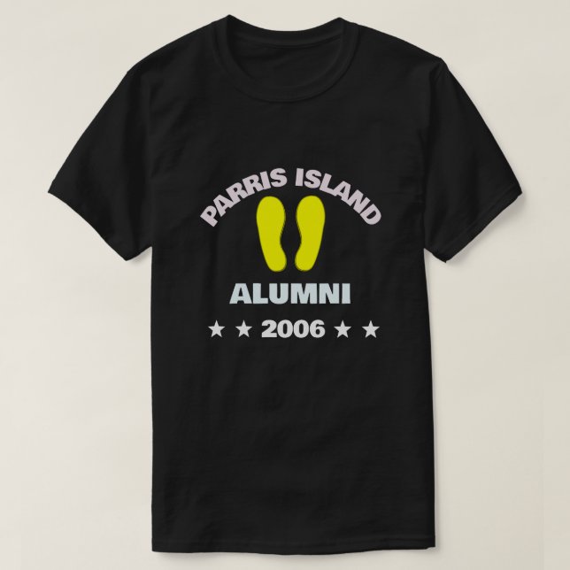 CAMISETA PARRIS ISLAND MARINE (Frente do Design)