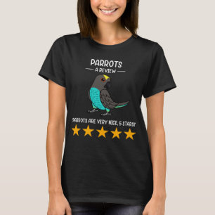 Camiseta Parroes A Review Meyers Parrot