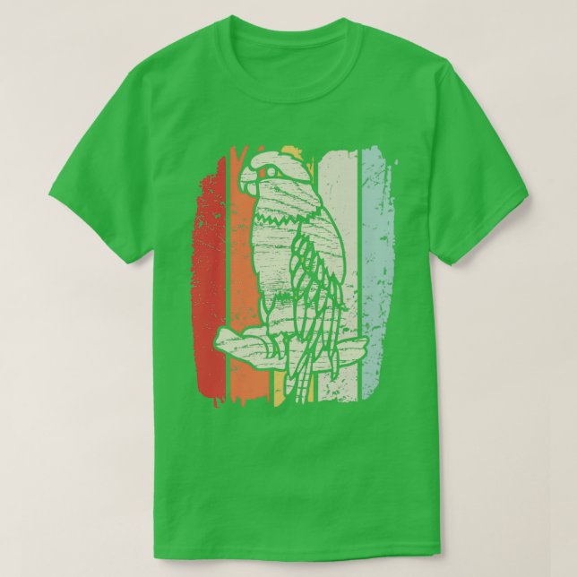 Camiseta Parrot Amazon Retro 3 (Frente do Design)