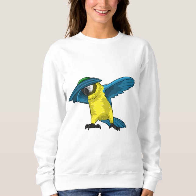 Camiseta Parrot at Hip Hop Dance Dab (Frente)