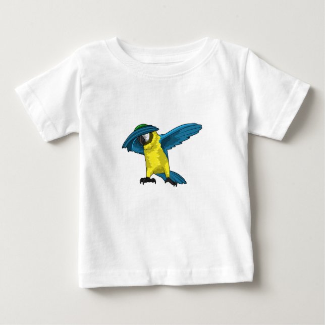 Camiseta Parrot at Hip Hop Dance Dab (Frente)
