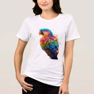 Camiseta Parrot brilhante