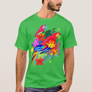 Camiseta Parrot engraçado 1