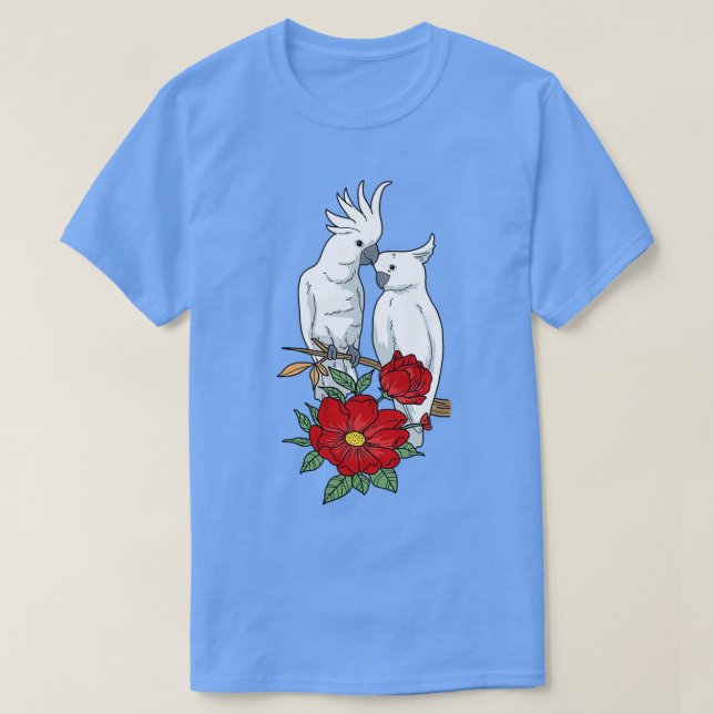 Camiseta Parrot Hawaii dá presentes tropicais havaianos (Frente do Design)