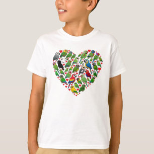 Camiseta Parrot Heart