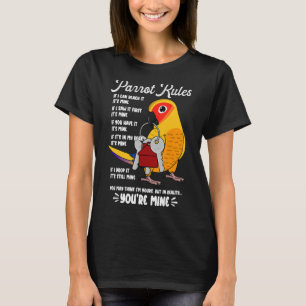 Camiseta Parrot House Regulamentação é minha, sou a Sun Con