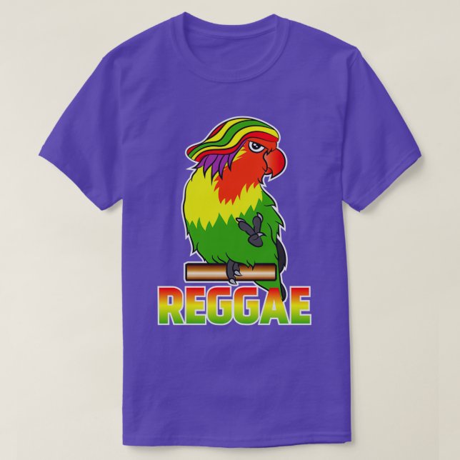 Camiseta Parrot Reggae Bird (Frente do Design)