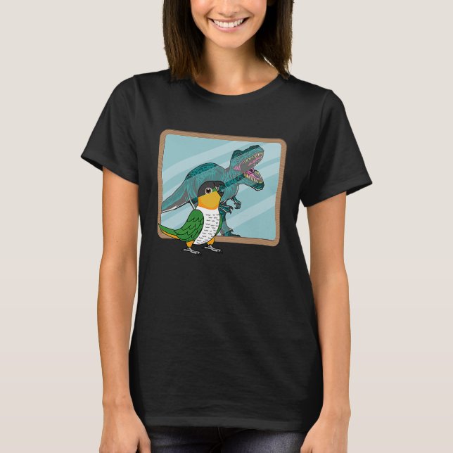 Camiseta Parrot & Rex Reflection I Black headed Caique (Frente)