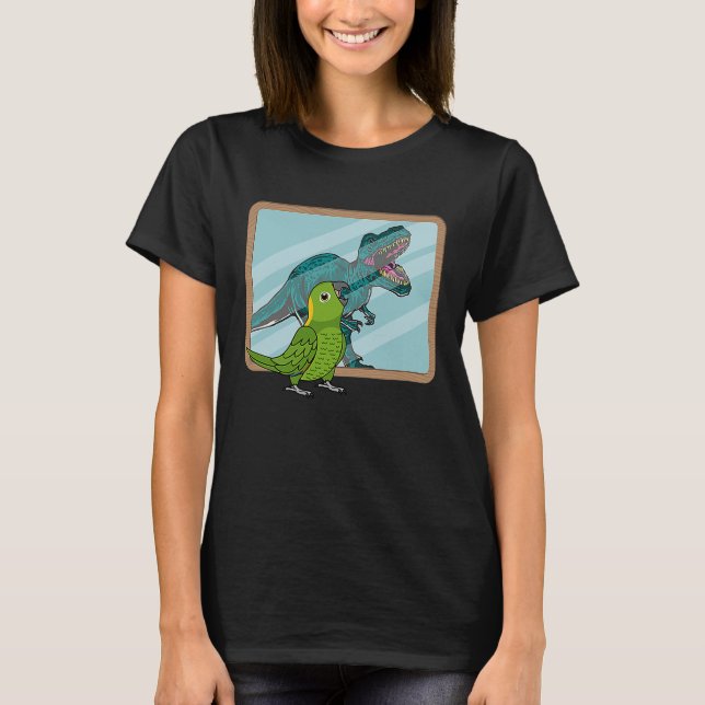 Camiseta Parrot & Rex Reflection I Yellow naped Amazon (Frente)