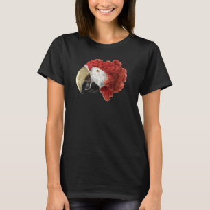Camiseta Parrot Scarlet Macaw Tropical Birds Ill