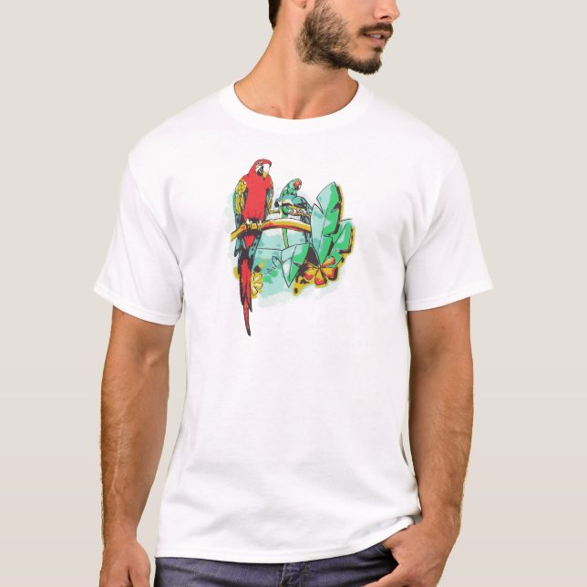 Camiseta Parrot Trio (Frente)